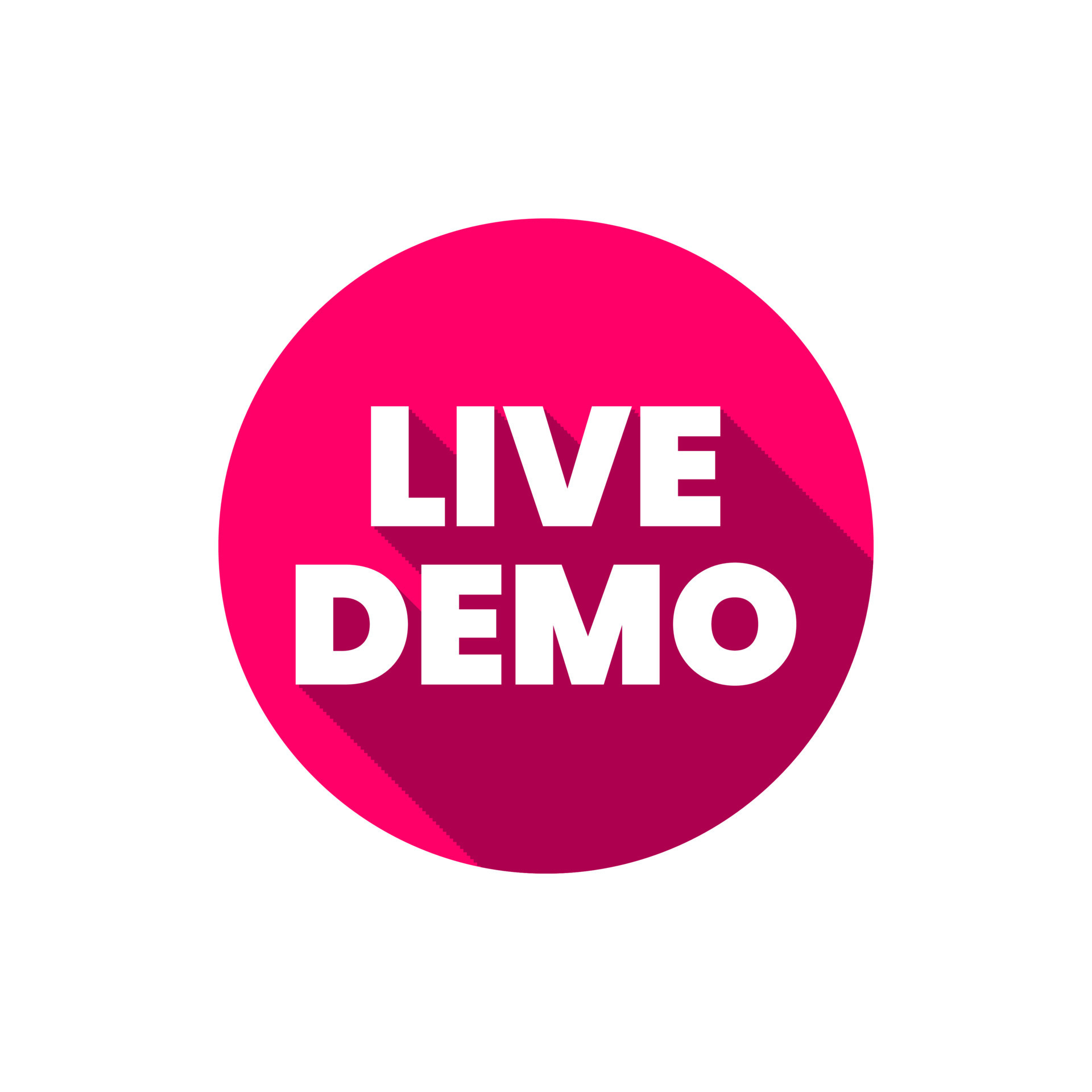 live-demo-icon-badge-label-icon-design-free-vector